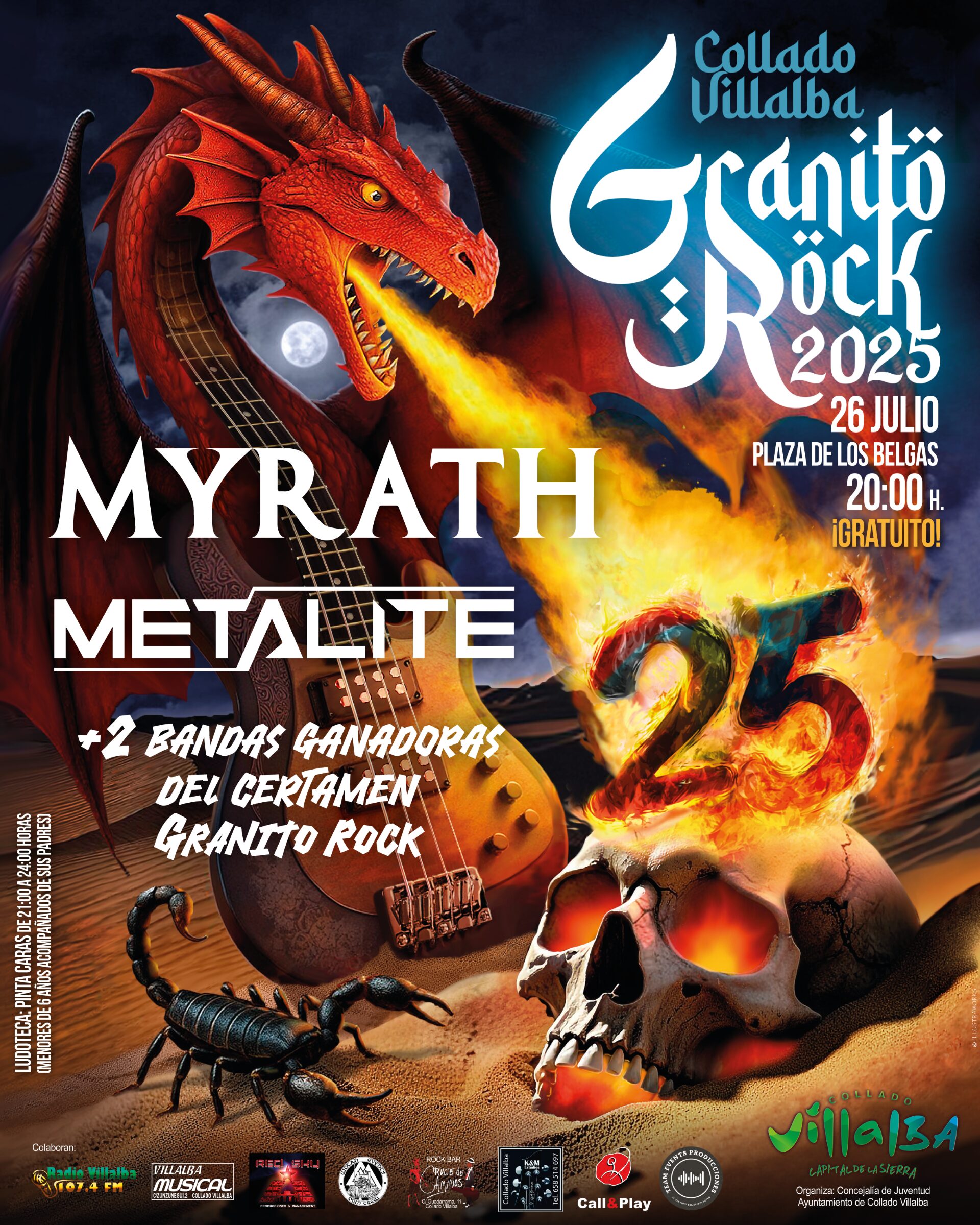 descarga cartel Granitorock 2025