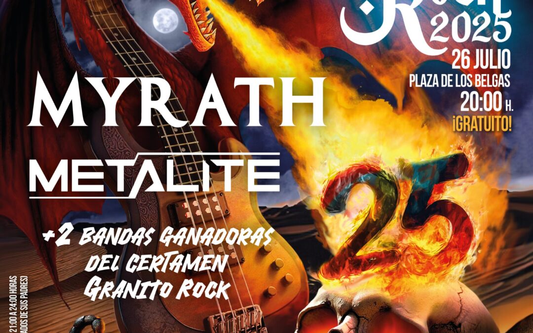 GranitoRock 2025: ¡Myrath y Metalite, bandas internacionales confirmadas!