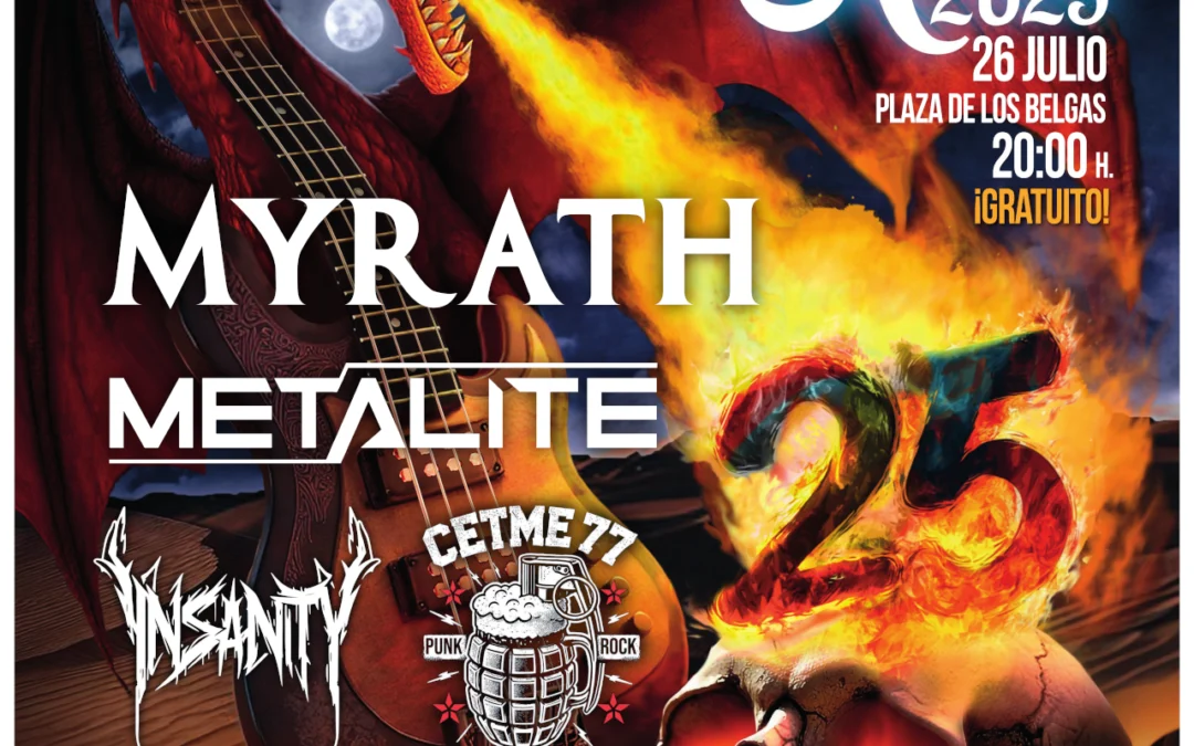 GranitoRock 2025: ¡Myrath y Metalite, bandas internacionales confirmadas!